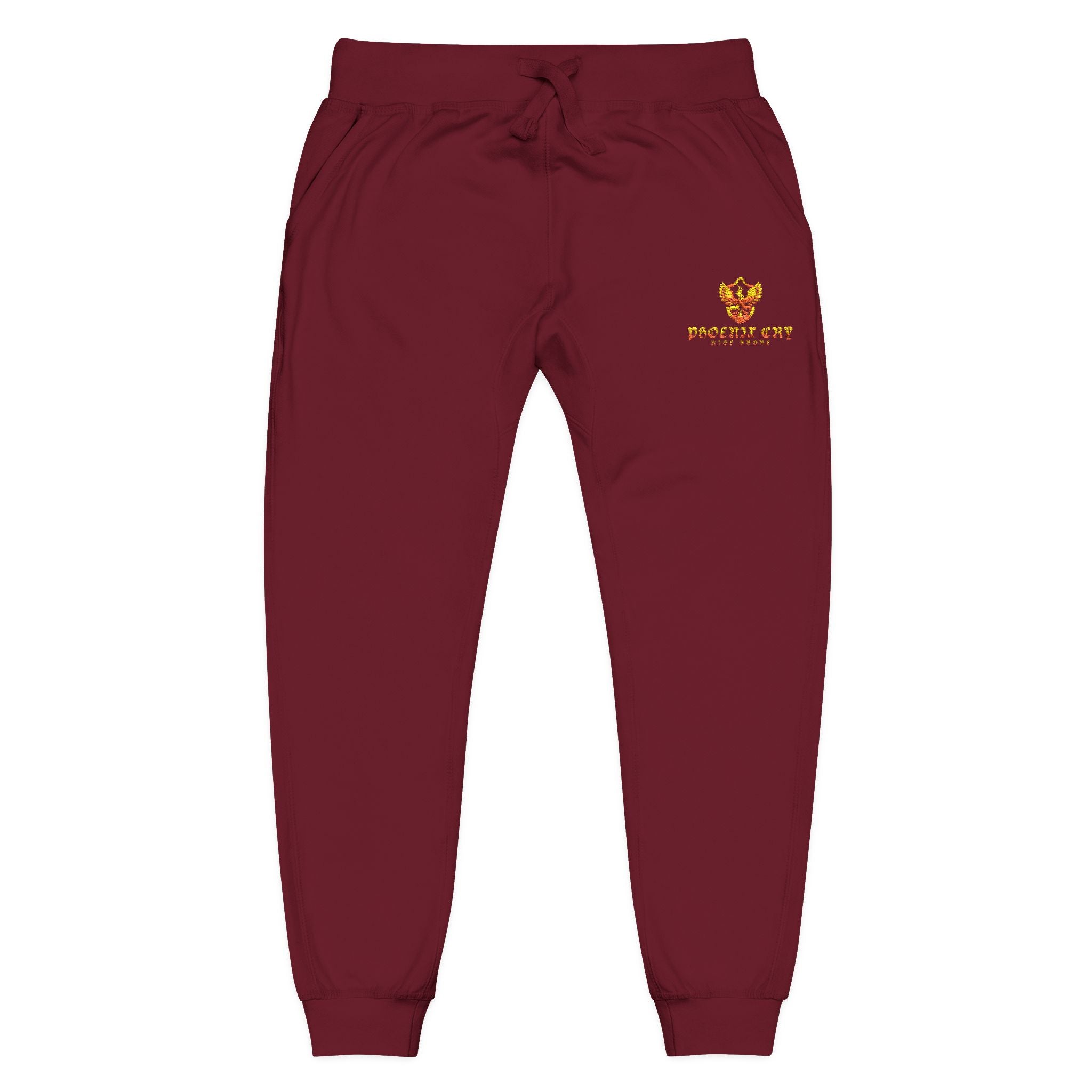 Phoenixx Cry Embroidered Pocket Sweatpants