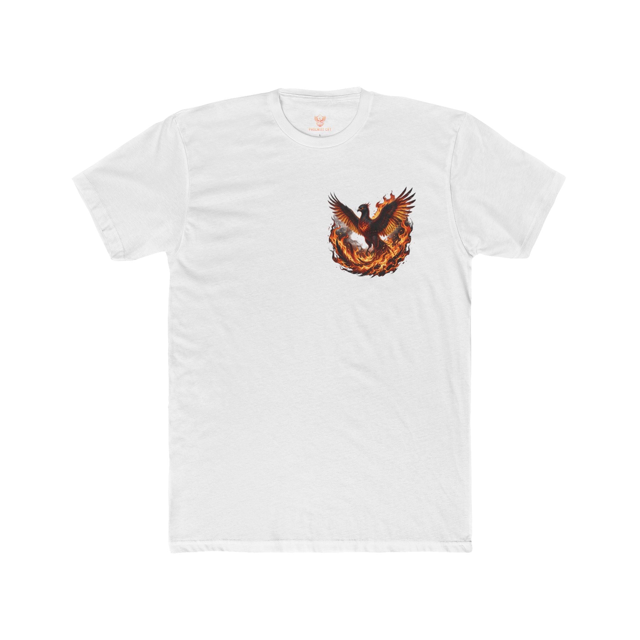 Fiery Rising Bird Graphic Tee