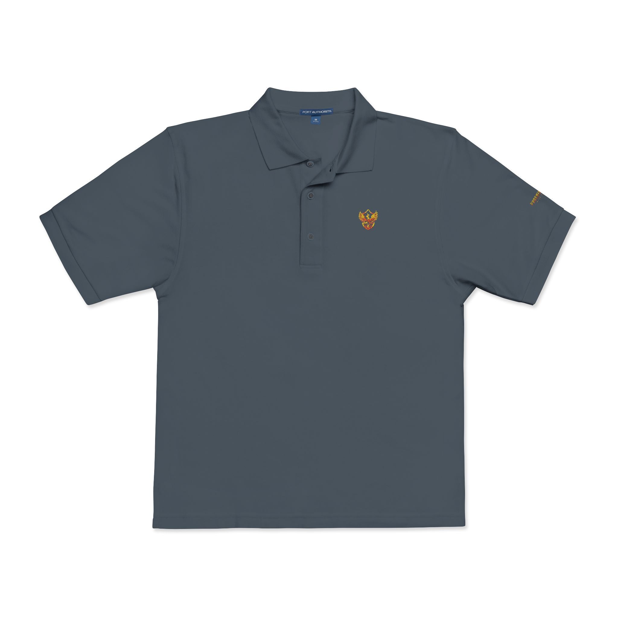 Phoenixx Cry Embroidered Crest Polo Shirt