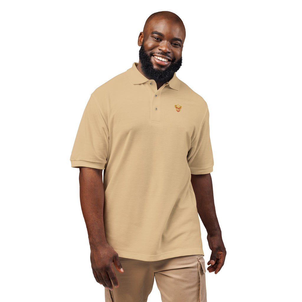 Phoenixx Cry Embroidered Crest Polo Shirt