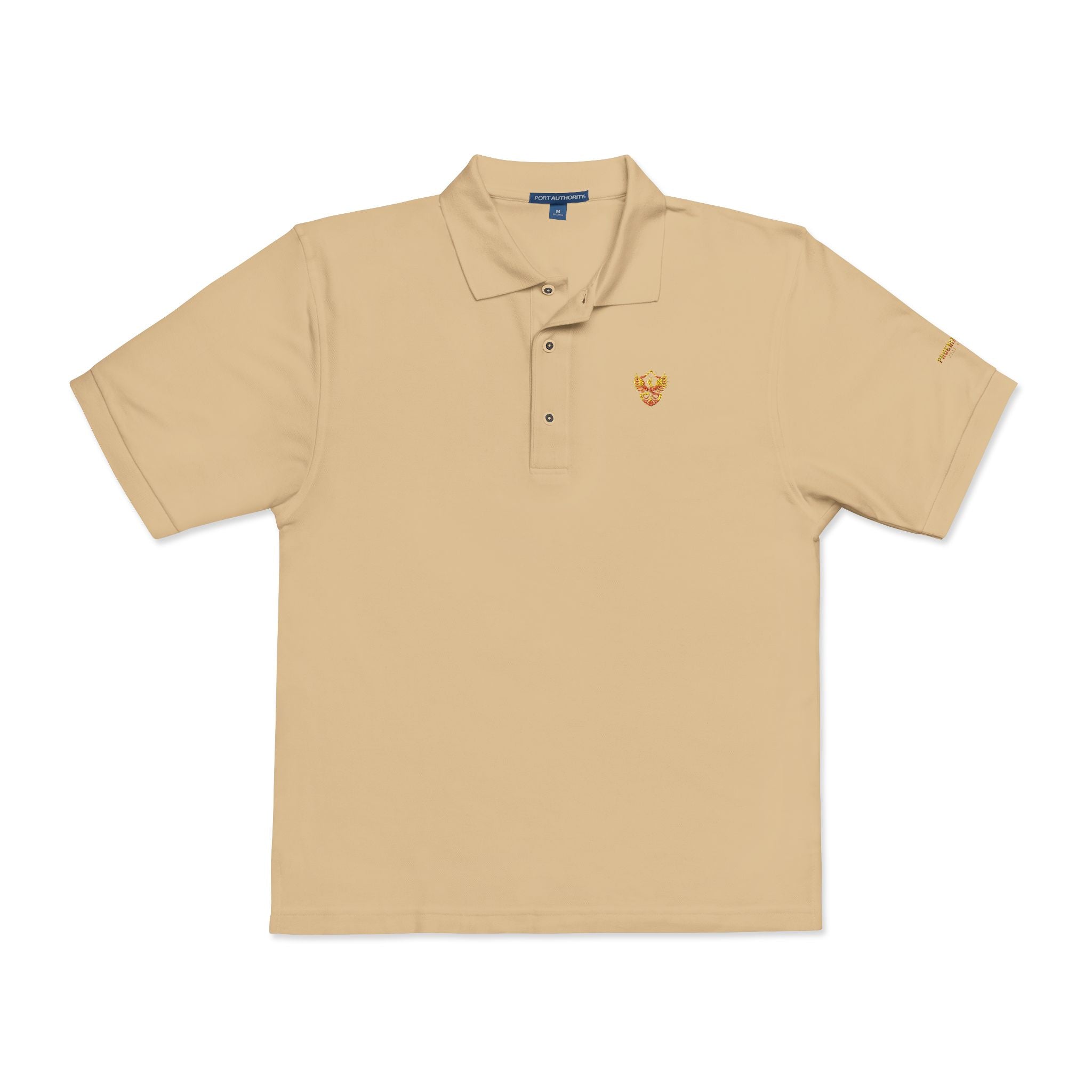 Phoenixx Cry Embroidered Crest Polo Shirt