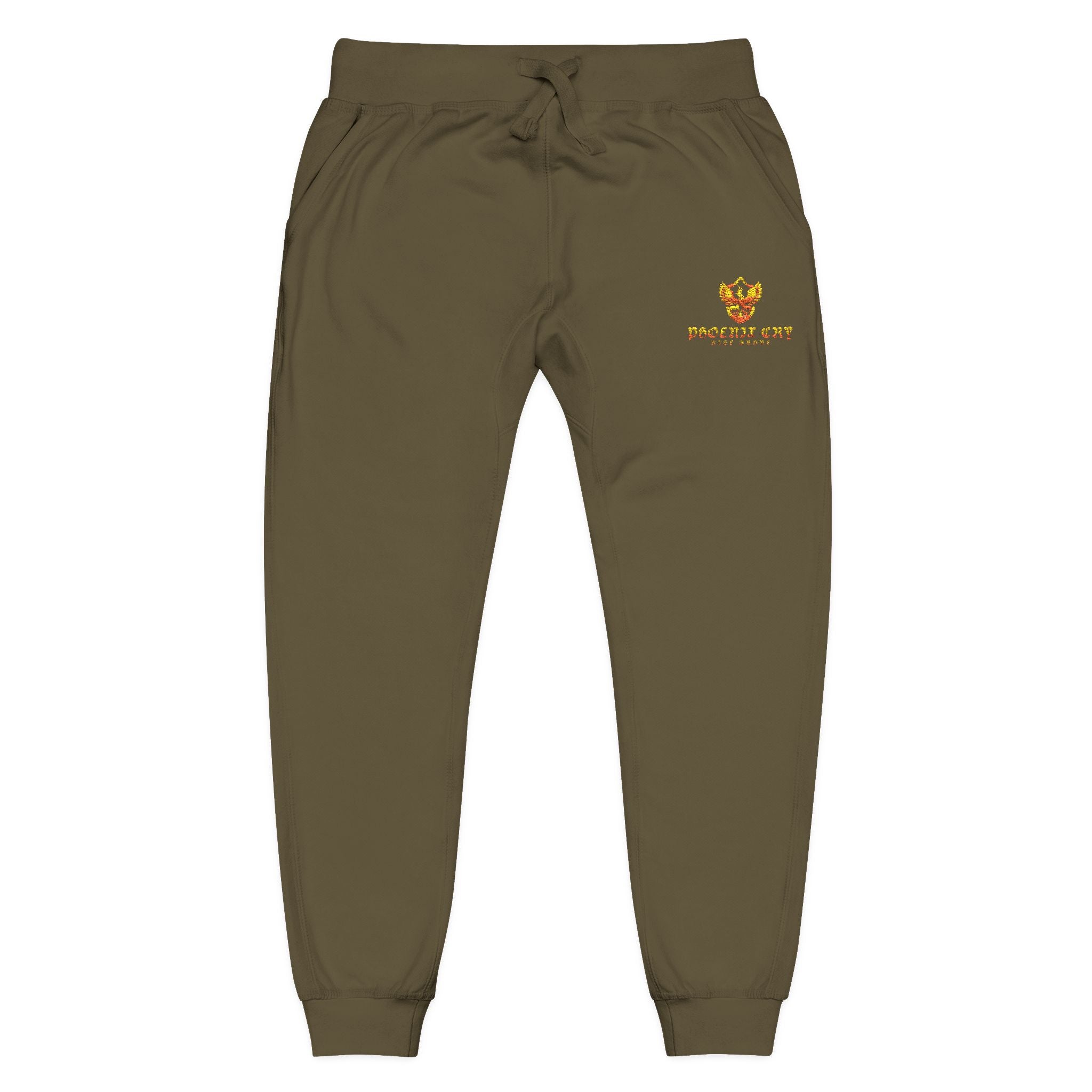 Phoenixx Cry Embroidered Pocket Sweatpants