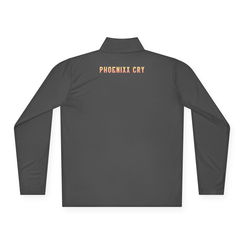 Phoenixx Cry Crest Quarter-Zip Pullover