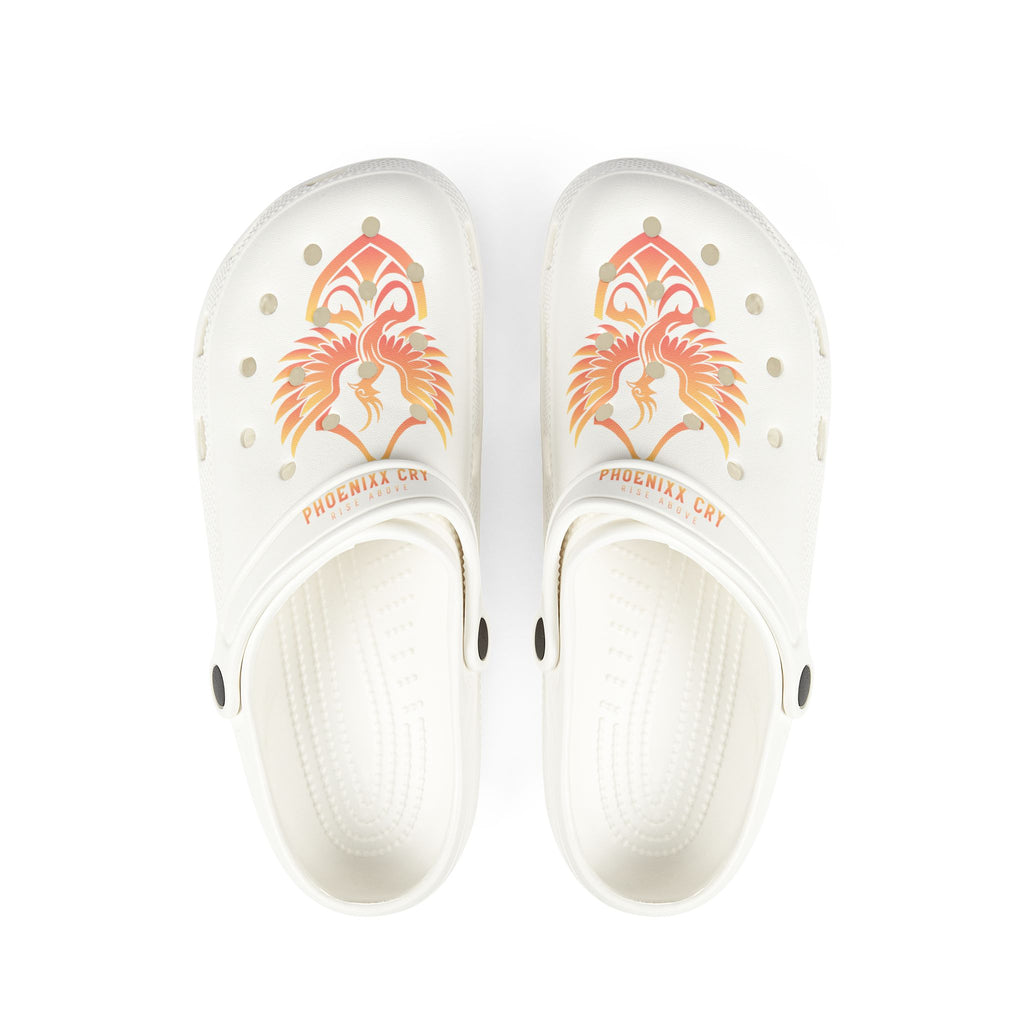 Phoenixx Cry Graphic EVA Clogs Lightweight Foam Slip-Ons