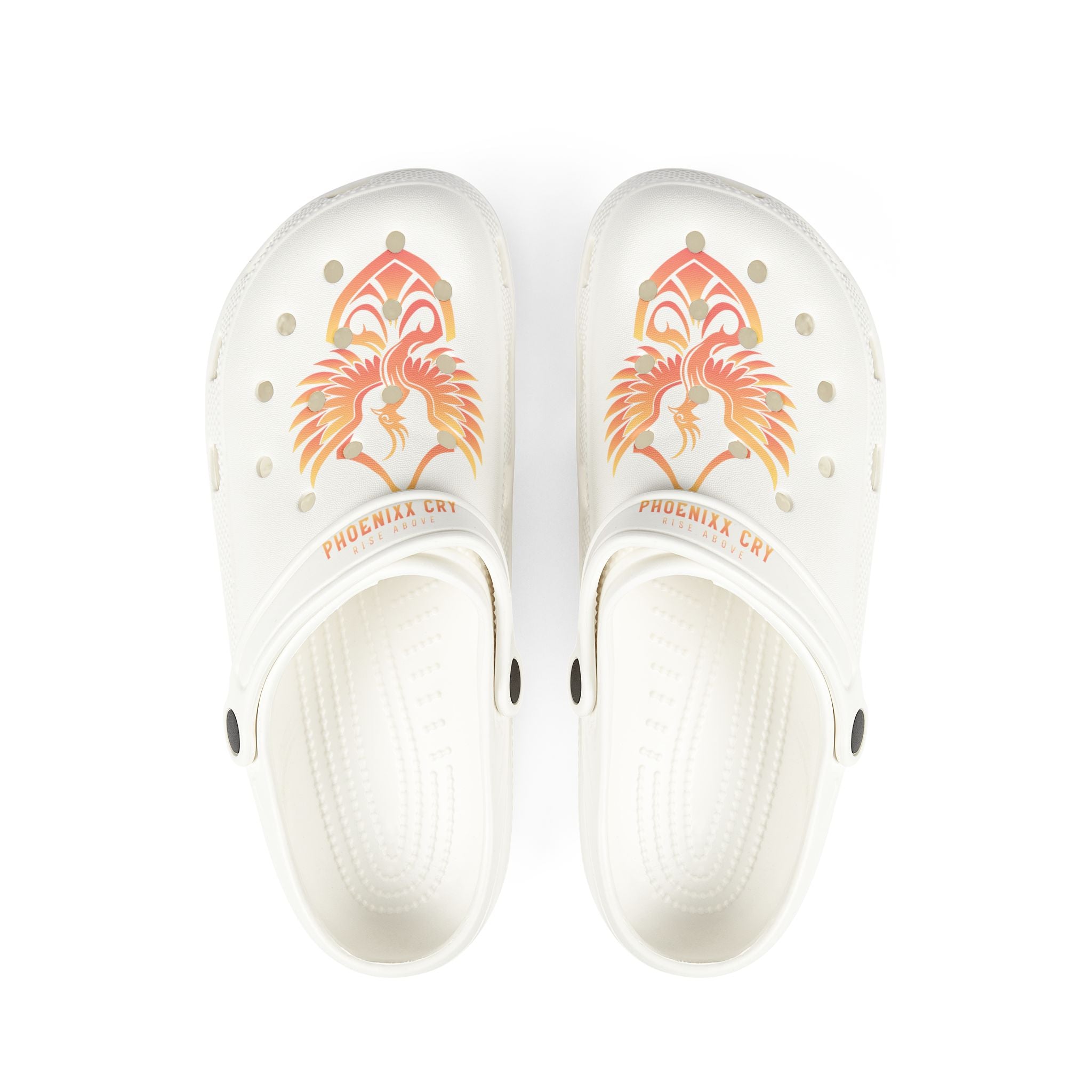 Phoenixx Cry Graphic EVA Clogs Lightweight Foam Slip-Ons