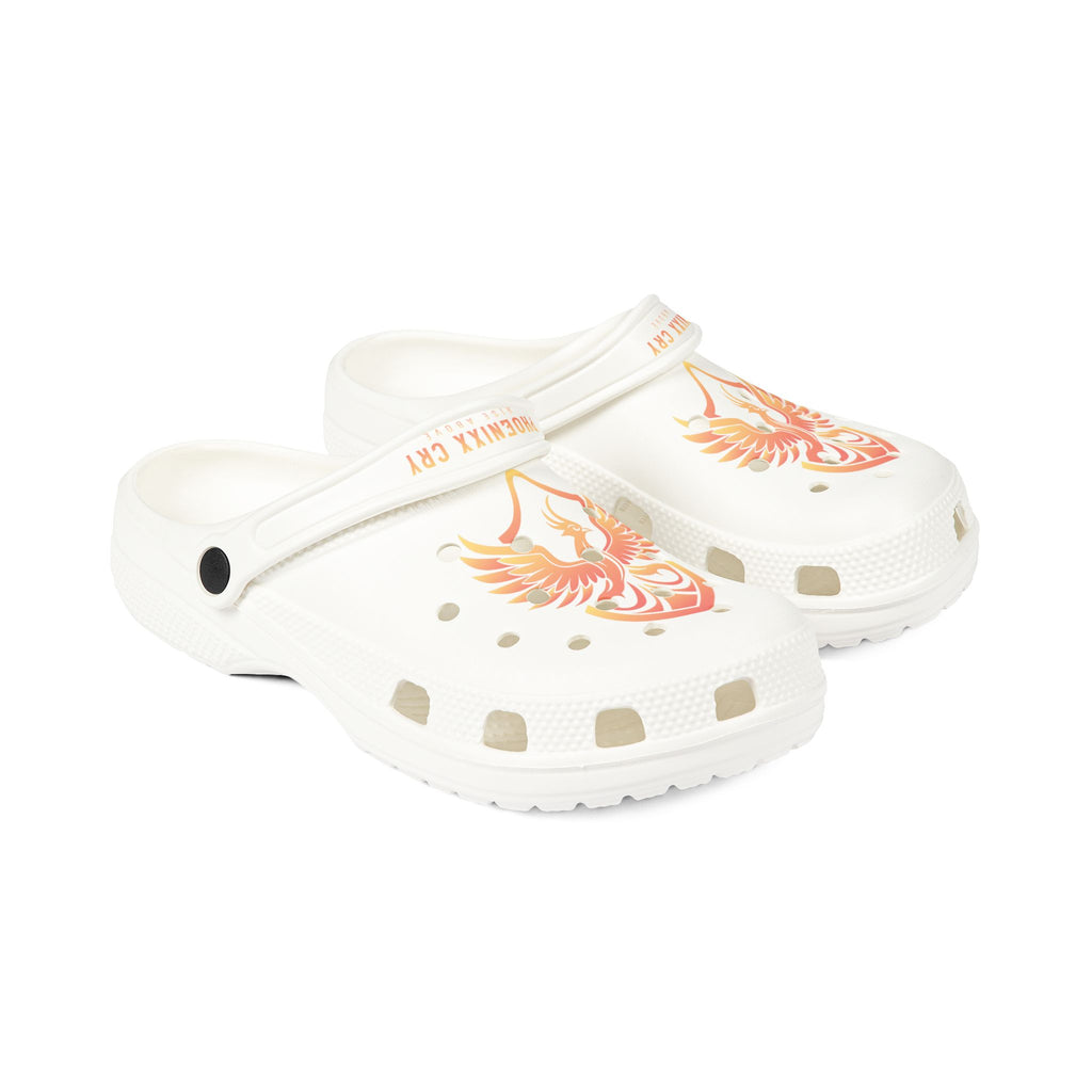 Phoenixx Cry Graphic EVA Clogs Lightweight Foam Slip-Ons