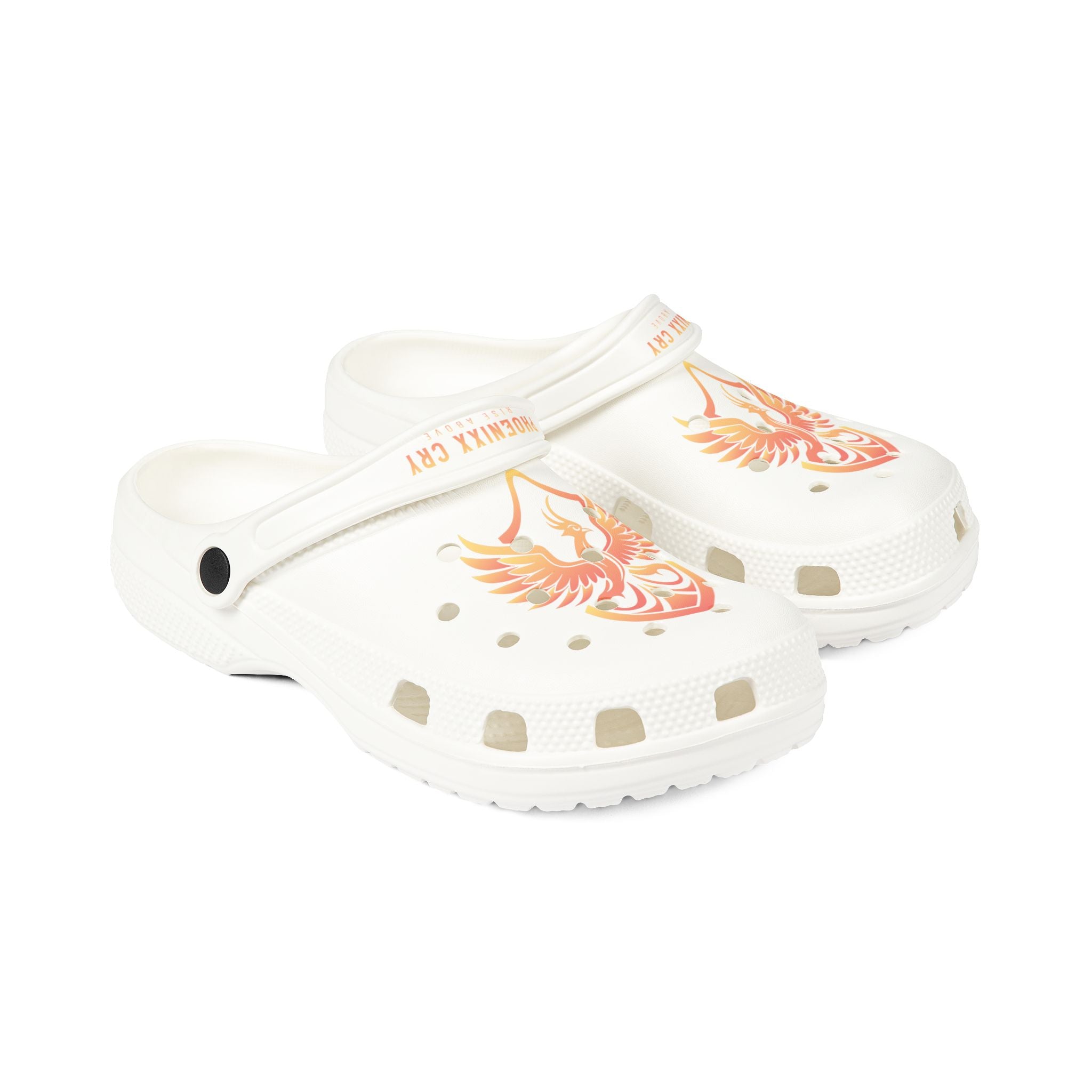 Phoenixx Cry Graphic EVA Clogs Lightweight Foam Slip-Ons