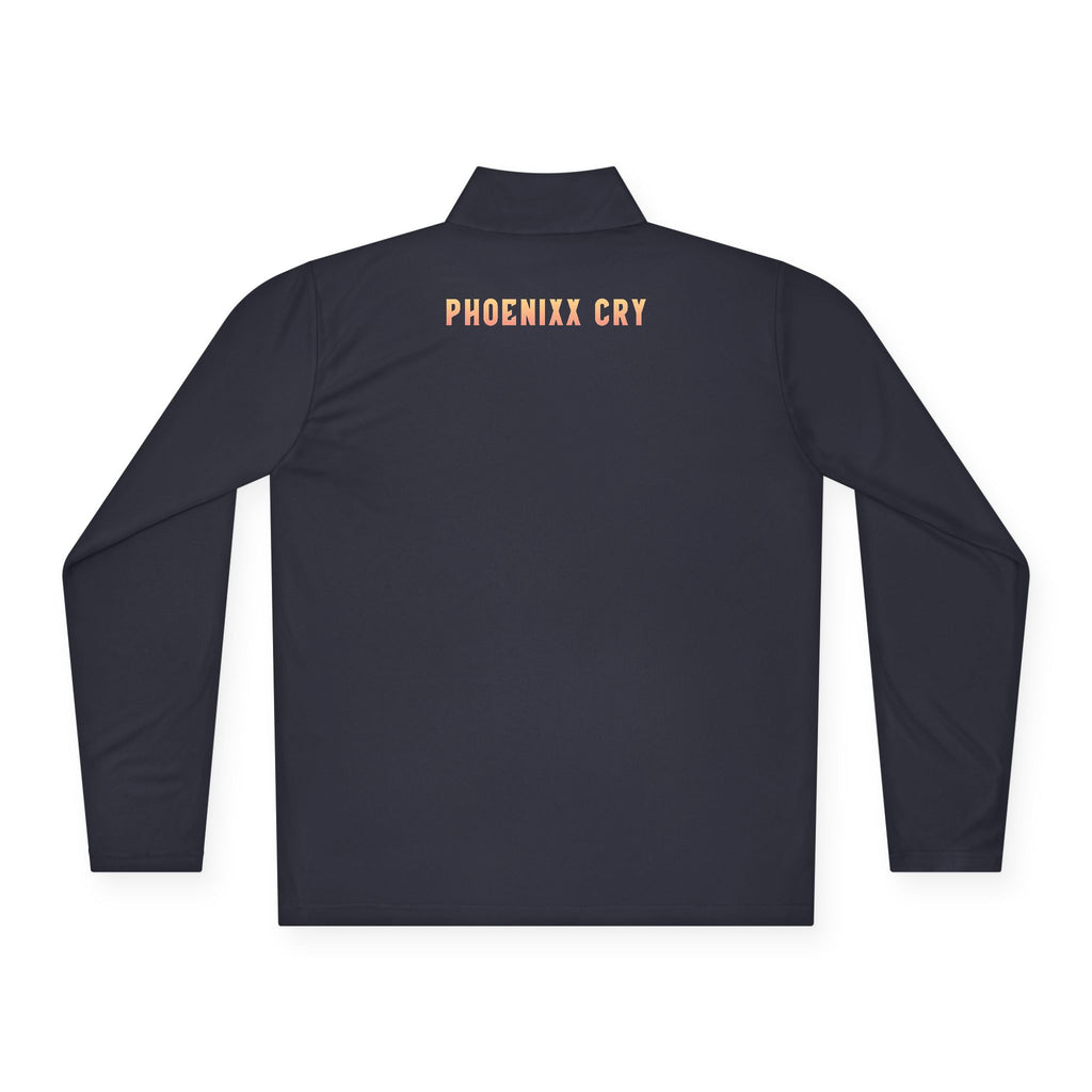 Phoenixx Cry Crest Quarter-Zip Pullover