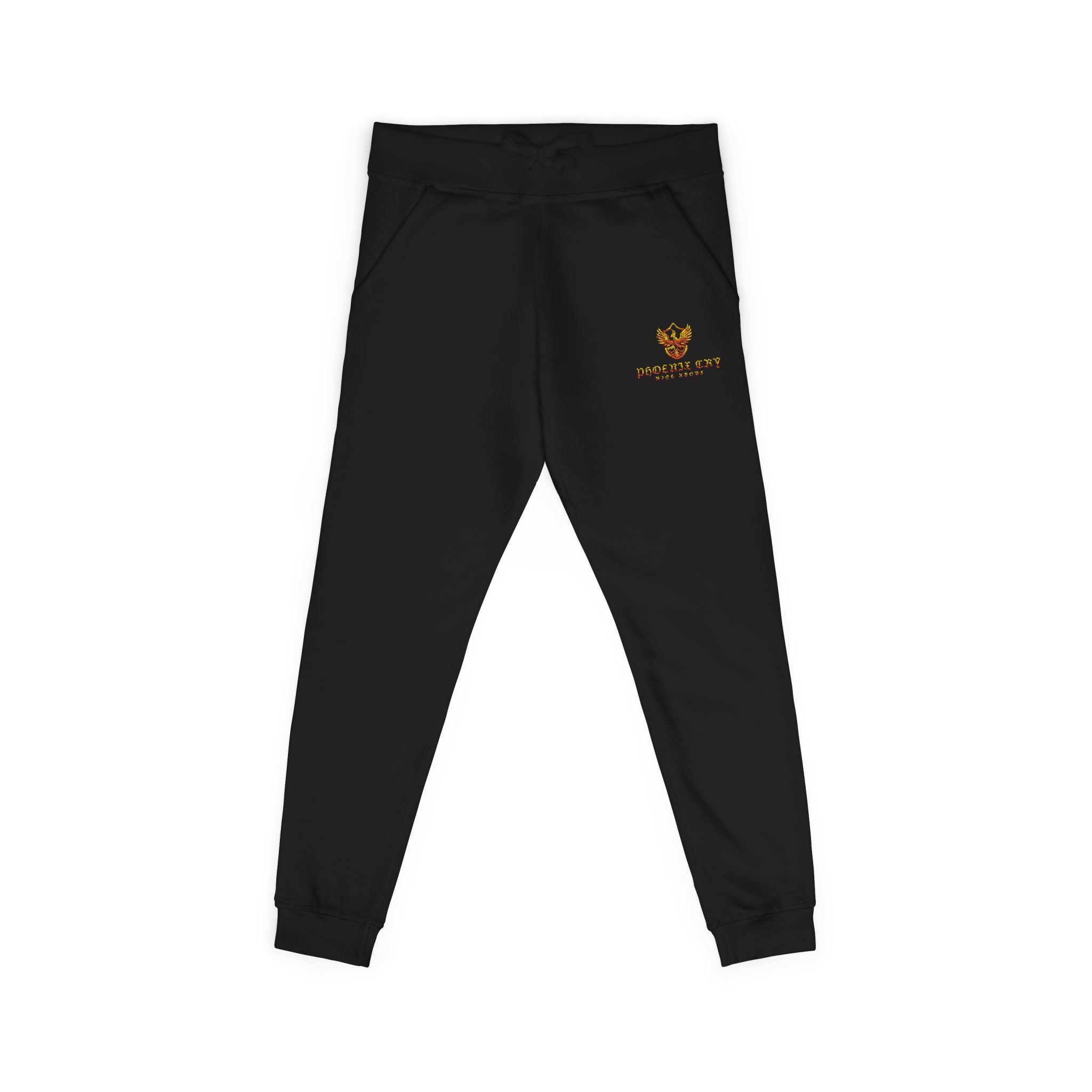 Phoenixx Cry Embroidered Pocket Sweatpants