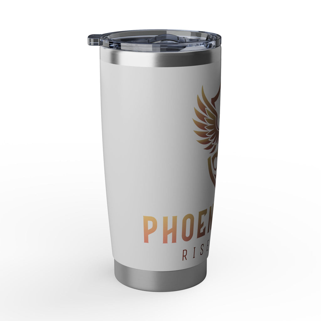 Phoenixx Cry 20oz Tumbler – "Rise Above" Insulated Travel Mug